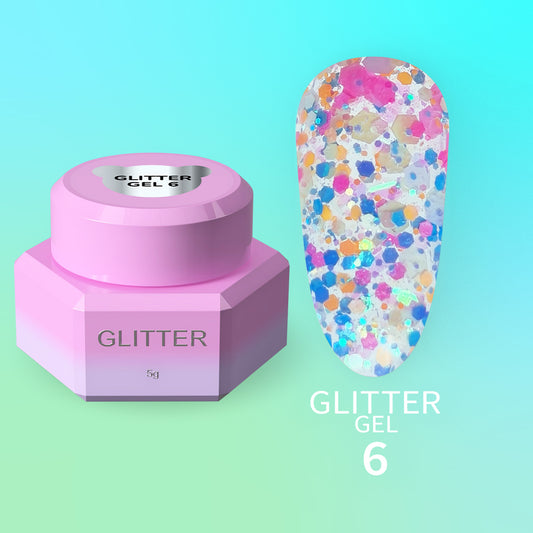 You Are Cute Glitter Gel nr6 5ml
