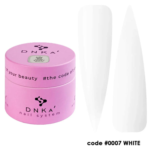 Jelly Gel DNKA White 15ml – #0007