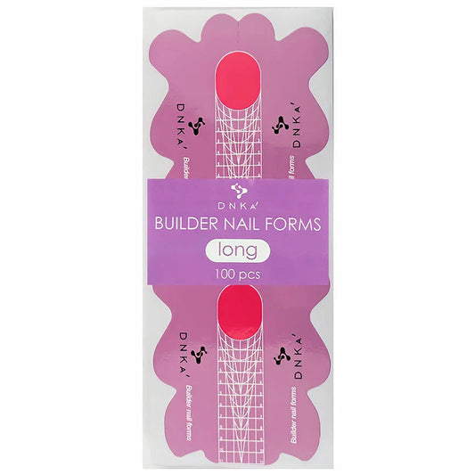 DNKA PAPER BUILDER NAIL FORMS, LONG 100 PCS