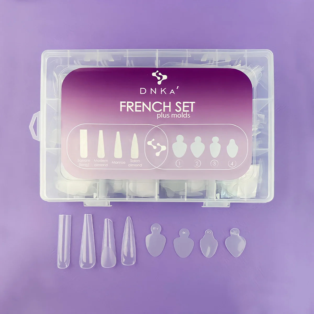 DNKA FRENCH SET PLUS MOLDS 192/96pcs
