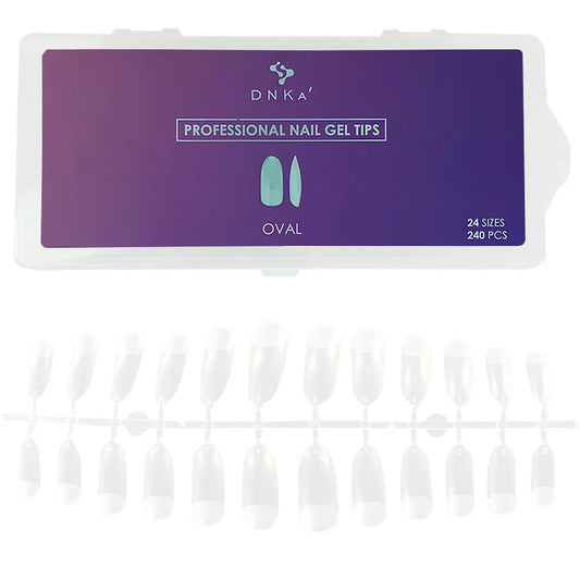 DNKA PROFESSIONAL NAIL GEL TIPS OVAL 240pcs
