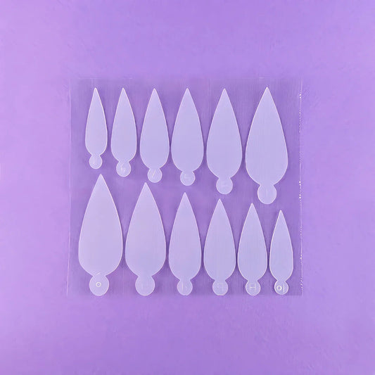 DNKA PROFESSIONAL NAIL MOLDS #0001 36pcs