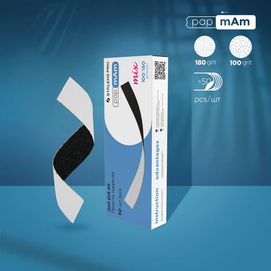 Funda Doble Desechable Staleks Expert 22 Grano 100/180 (50 uds)