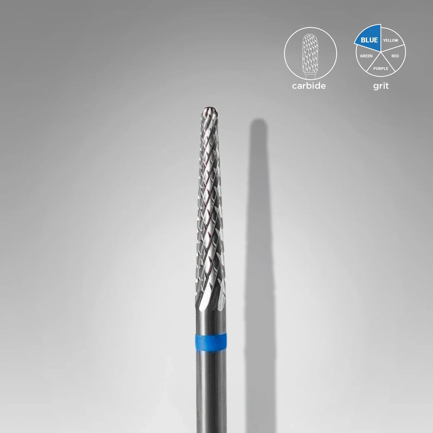 Fresa Carburo Cono Azul Staleks Ø2,3mm