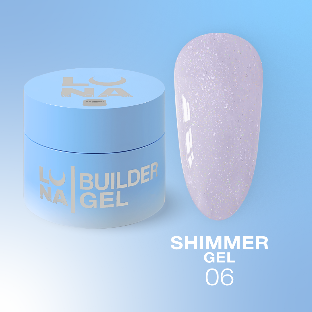 LUNAmoon Shimmer Gel nr6 30ml
