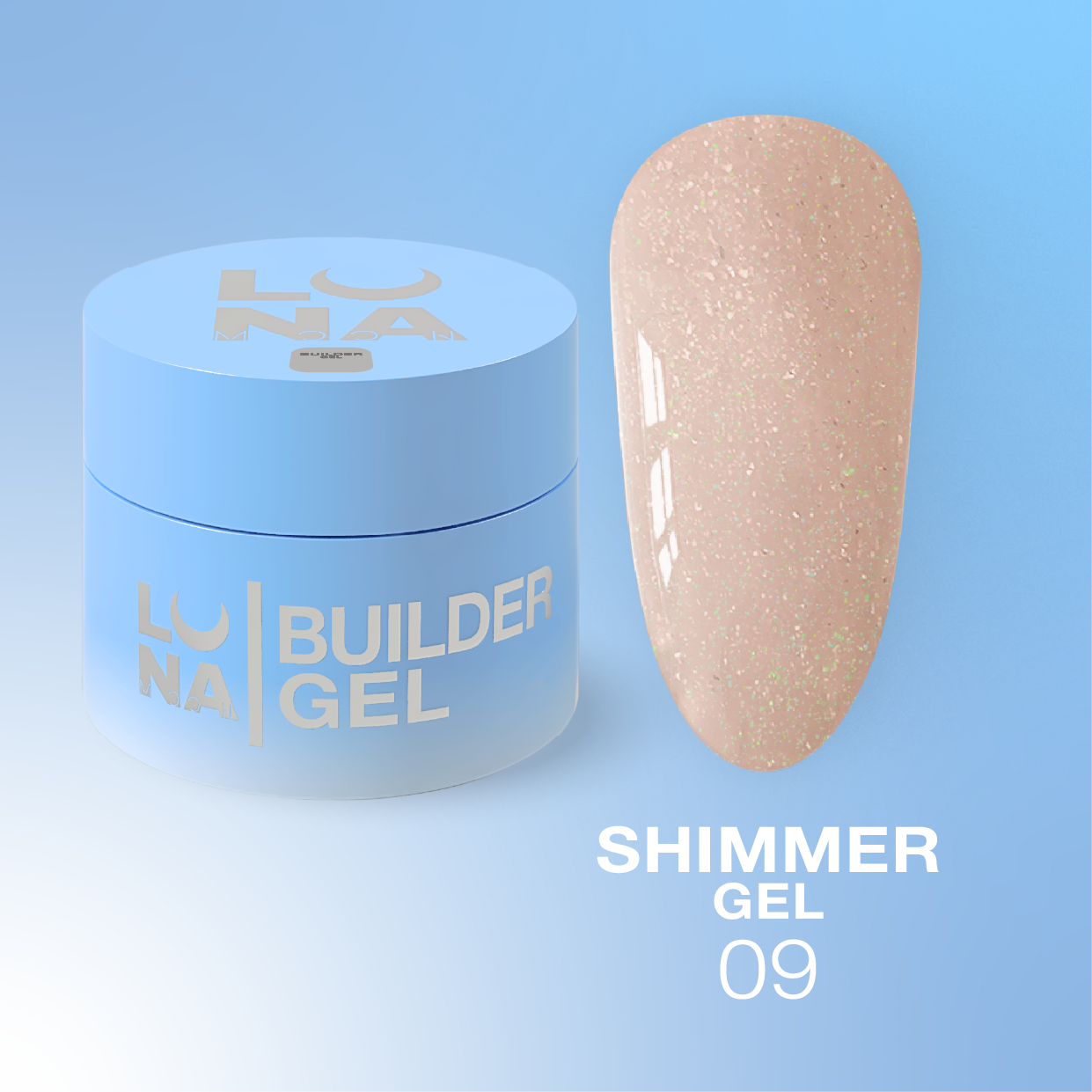 LUNAmoon Shimmer Gel nr9 30ml