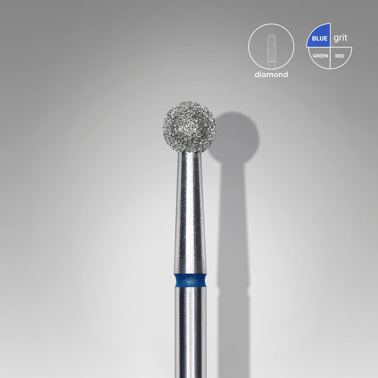 Fresa Diamantada Bola Azul Staleks Ø4mm