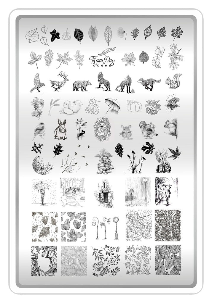 Placa de Stamping TakiDa N° 08 – con Hoja Demo