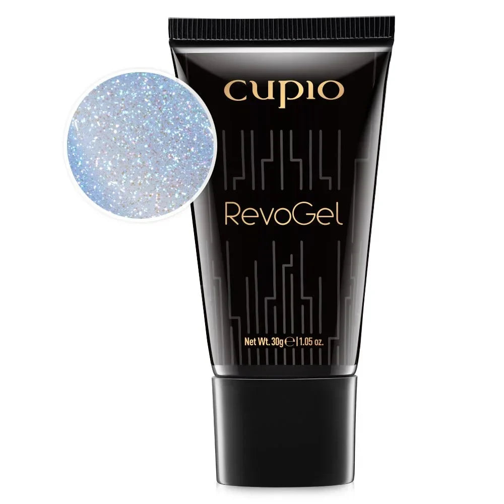 Acrygel Cupio RevoGel - SKY BLUE SPARKLE 30g - imagen 2