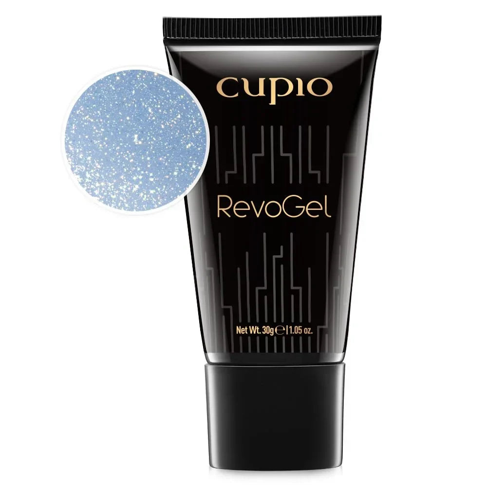 Acrygel Cupio RevoGel - STEEL SPARKLE GOLD 30g - imagen 2