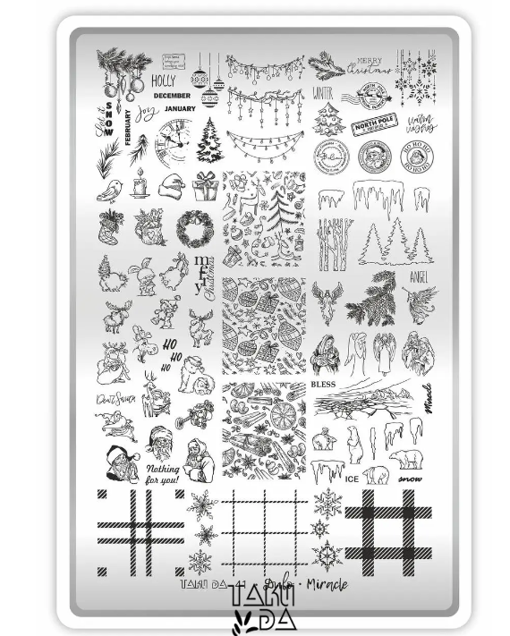 Placa de Stamping TakiDa N° 41 – con Hoja Demo