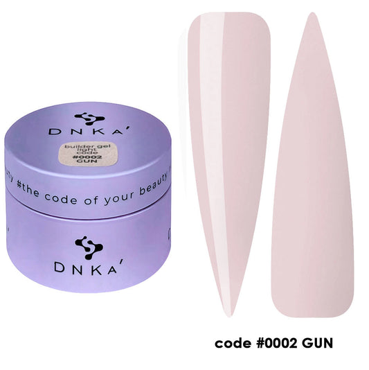 DNKA BUILDER GEL LIGHT 30 ml #0002 Gun
