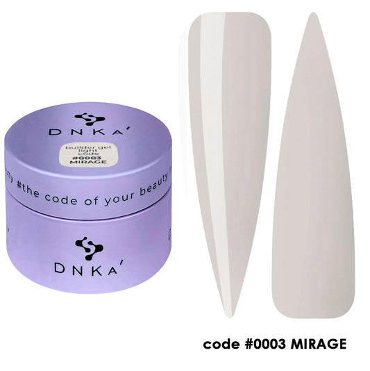 DNKA BUILDER GEL LIGHT 30 ml #0003 Mirage