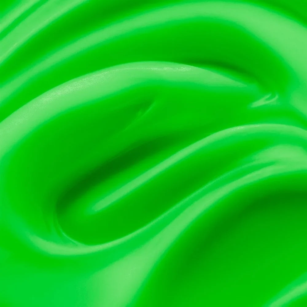 Textura del Builder Gel Cupio GELatto Matcha en verde intenso al trabajarlo