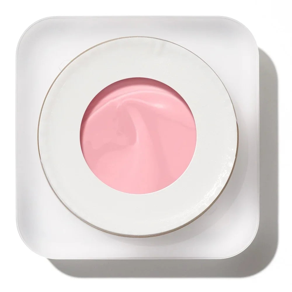 Detalle del color rosa claro lechoso del Builder Gel Cupio Make-Up Fiber Milky Pink