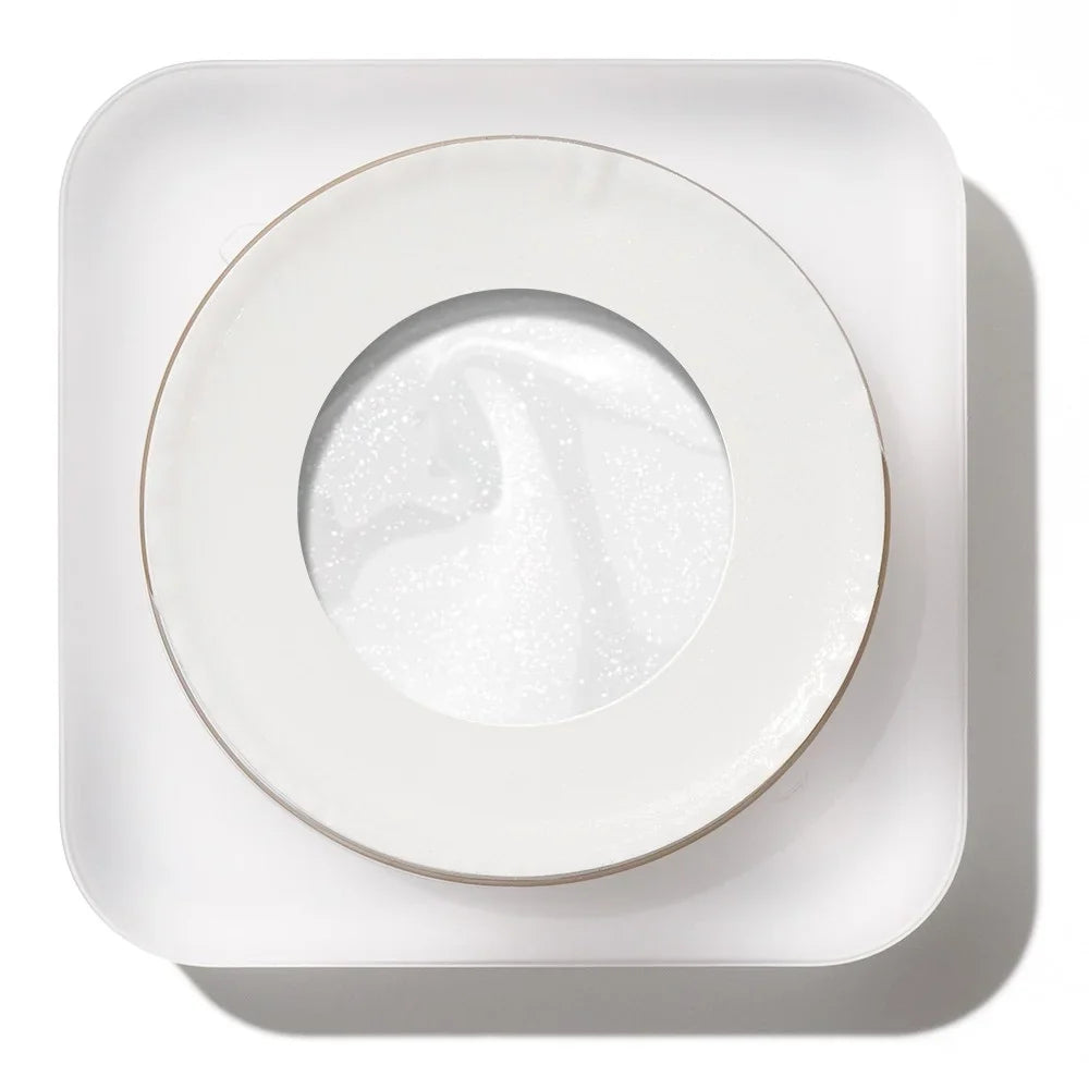 Detalle del color blanco marfil con brillo del Builder Gel Cupio Make-Up Fiber Sparkle Ivory