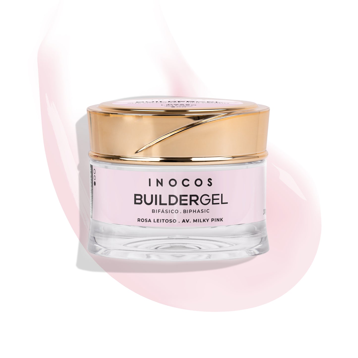 Inocos Gel Construcción Rosa Lechoso AV, 30g