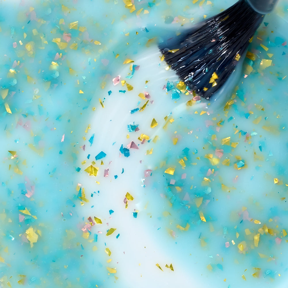 Base Rubber Cupio Effect X - CONFETTI SKY 15ml