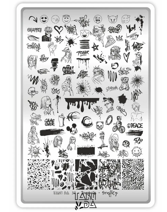 Placa de Stamping TakiDa N° 37 – con Hoja Demo