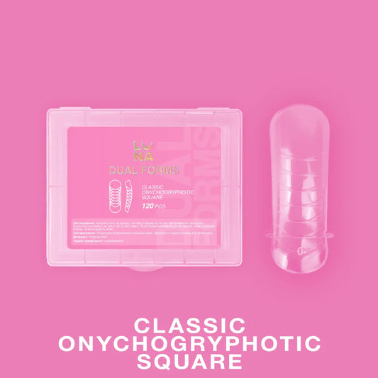 Moldes de Uñas LUNAmoon Classic Onychogryphotic Square