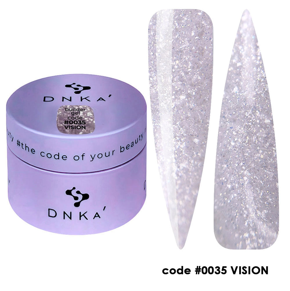 DNKA BUILDER GEL NEW FORMULA 30 ml #0035 Vision