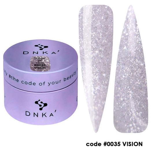 DNKA BUILDER GEL NEW FORMULA 30 ml #0035 Vision
