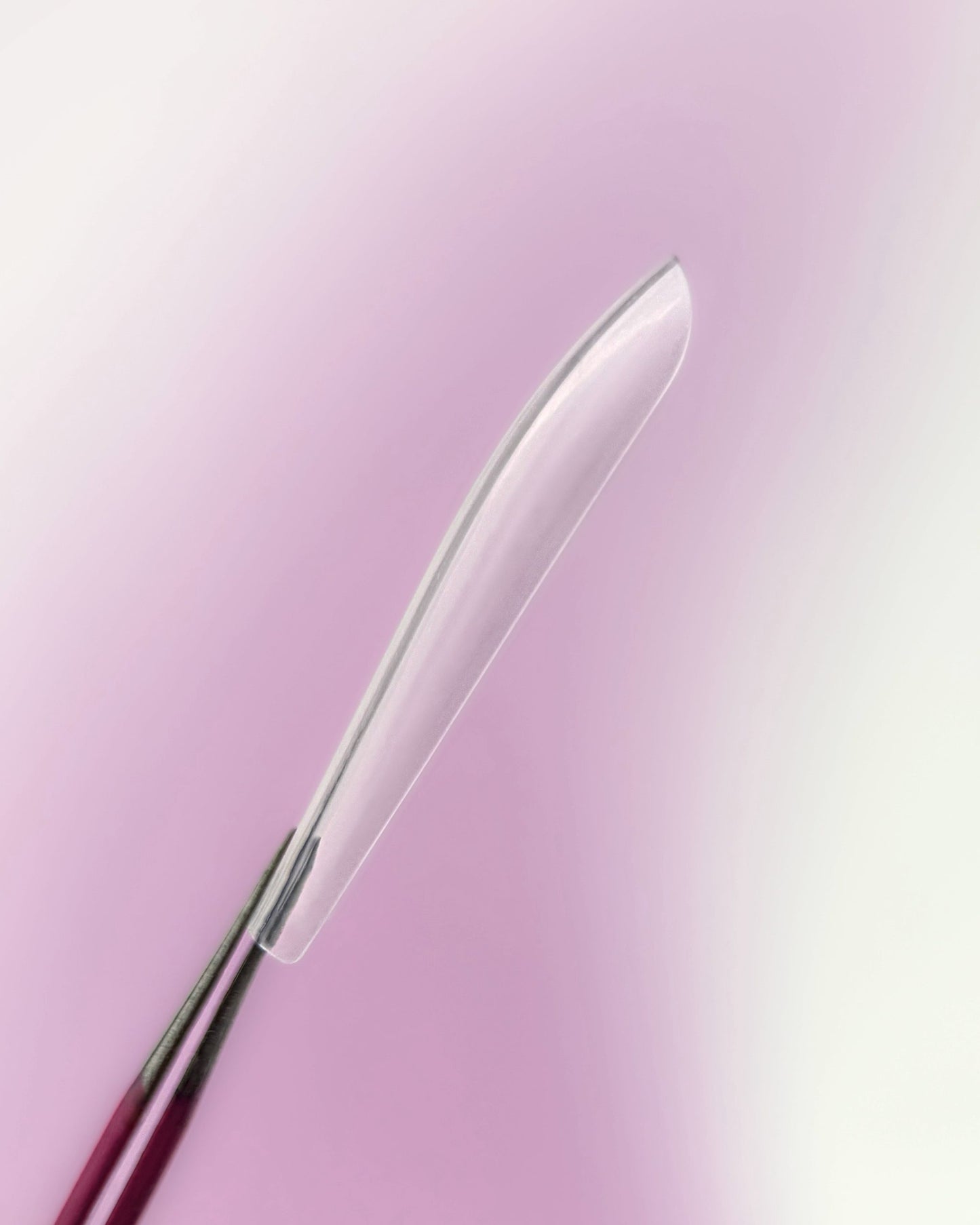 Gel Tips LUNAmoon Coffin Long XL - vista lateral