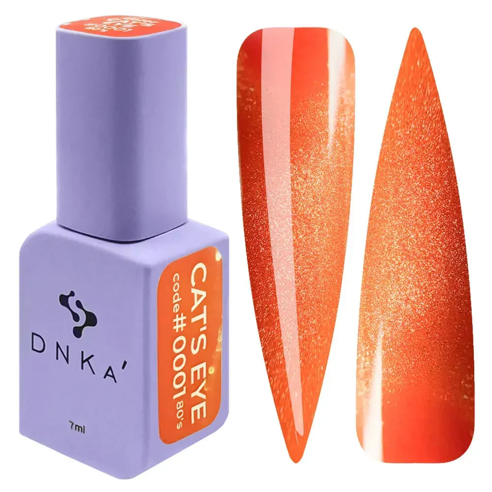 Esmalte DNKA Cat Eye 80s #0001 7ml