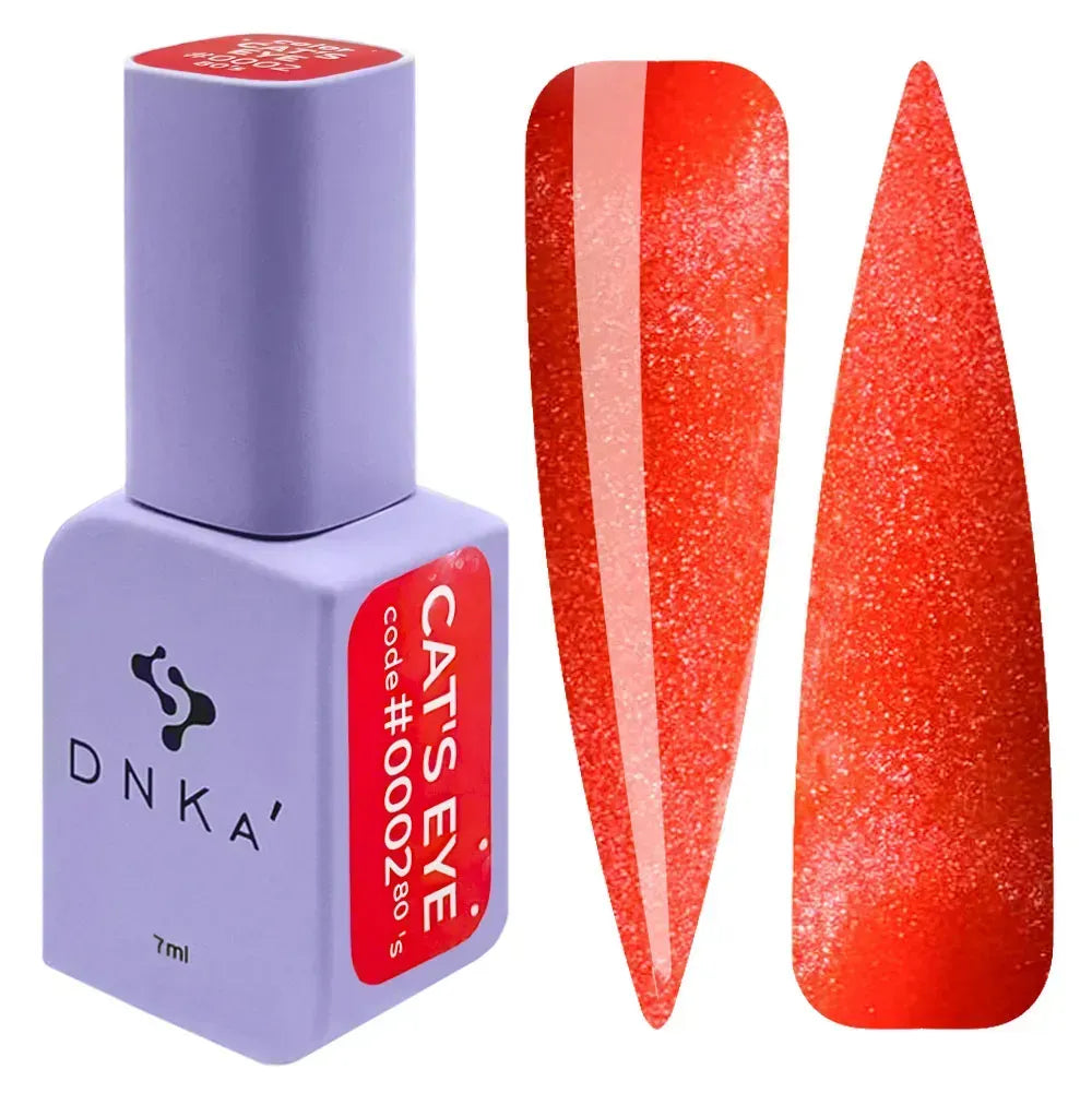 Esmalte DNKA Cat Eye 80s #0002 7ml