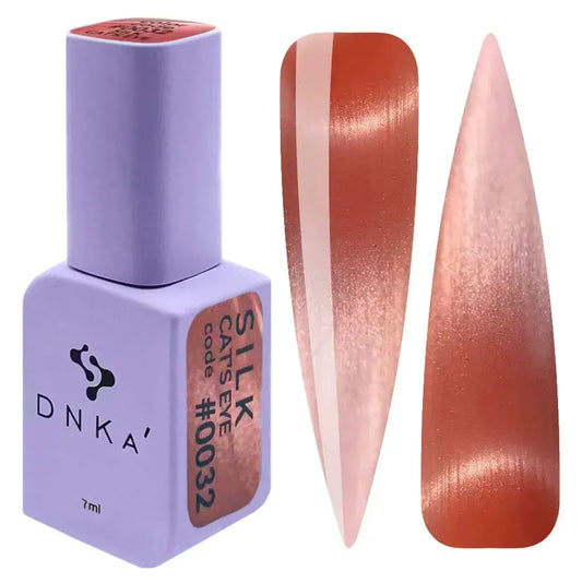Color Gel Polish DNKa' Cat's Eye #0032 - SILK