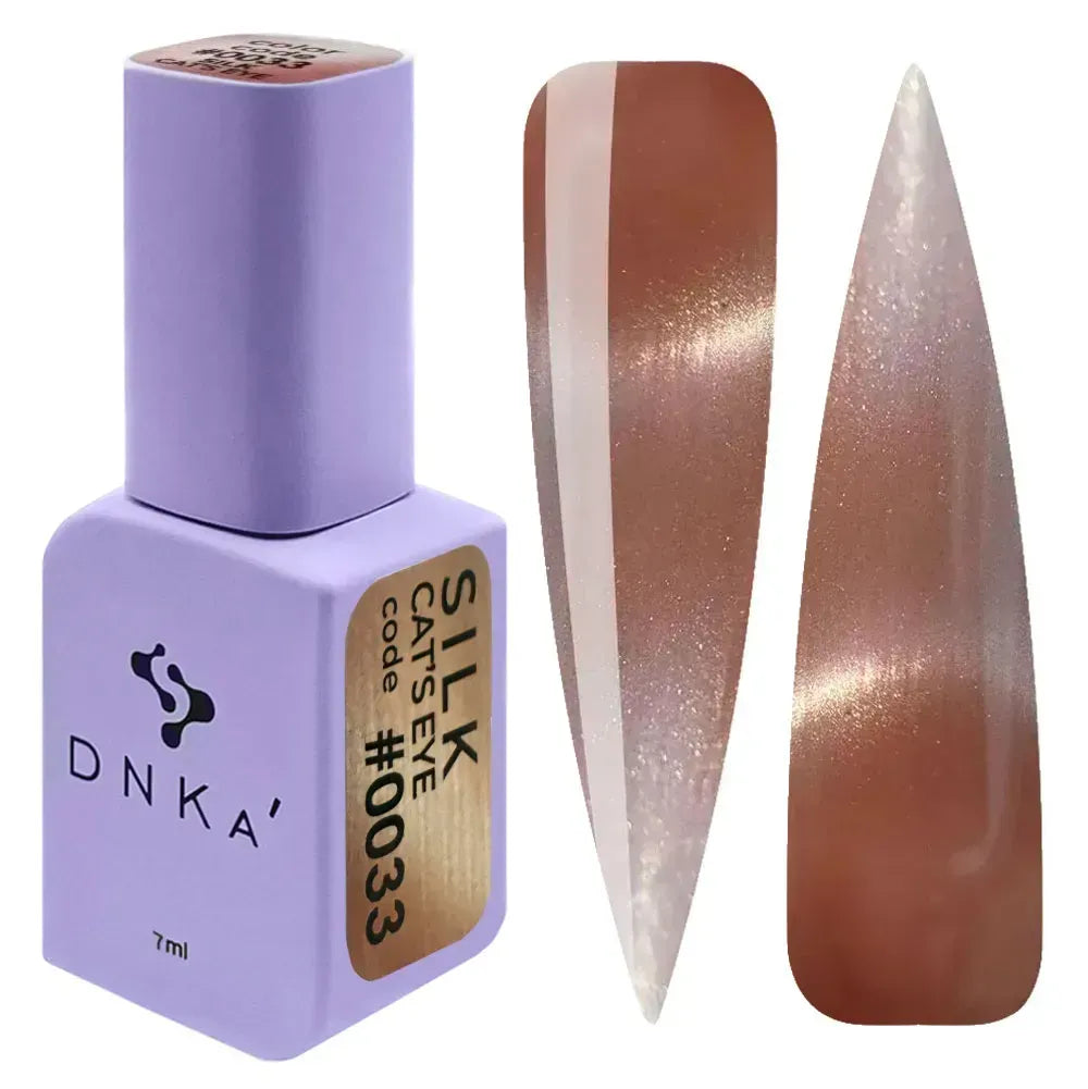 Color Gel Polish DNKa' Cat's Eye #0033 - SILK