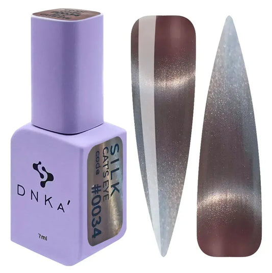 Color Gel Polish DNKa' Cat's Eye #0034 - SILK