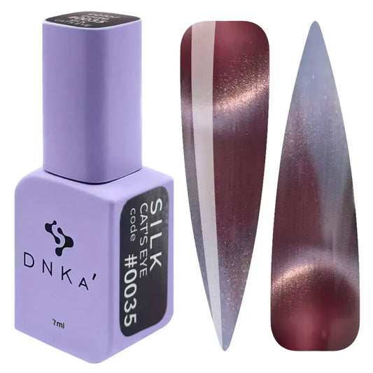 Color Gel Polish DNKa' Cat's Eye #0035 - SILK