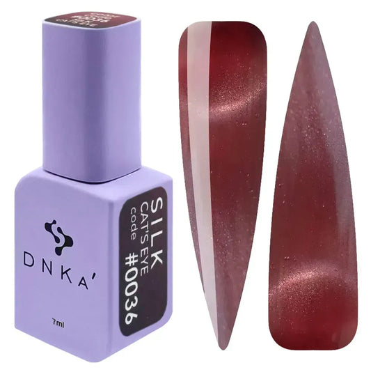 Color Gel Polish DNKa' Cat's Eye #0036 - SILK