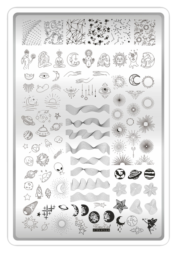 Placa de Stamping TakiDa N° 01 – con Hoja Demo