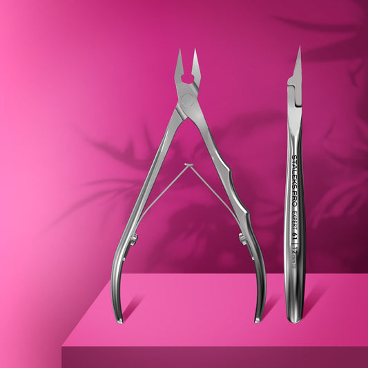 STALEKS EXPERT 61 Alicates profesionales para uñas encarnadas, 12 mm