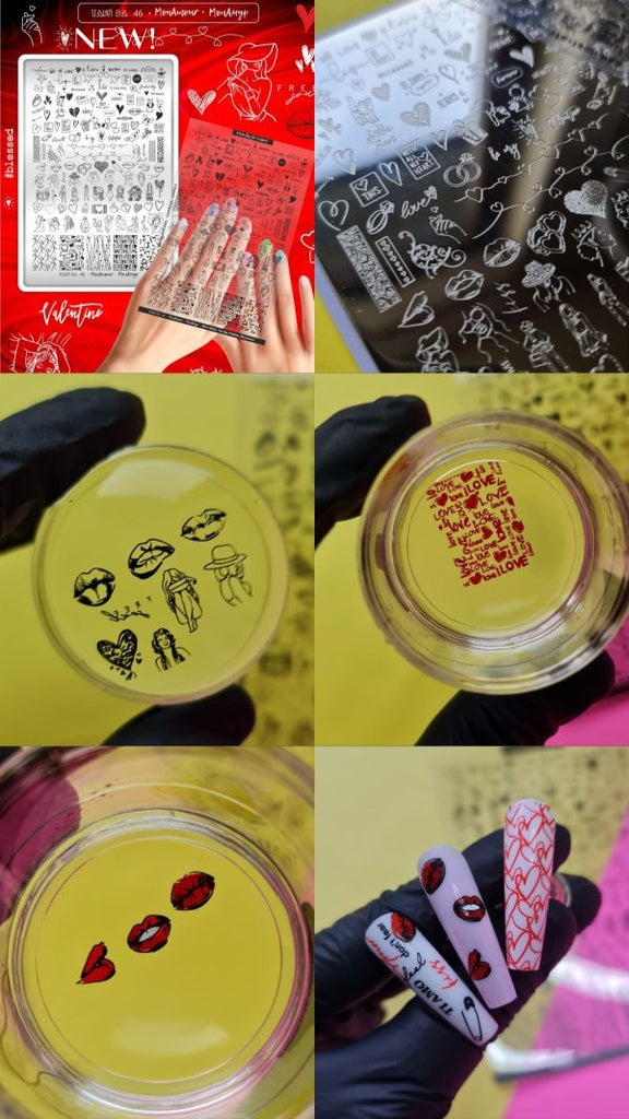 Placa de Stamping TakiDa N° 46 – con Hoja Demo