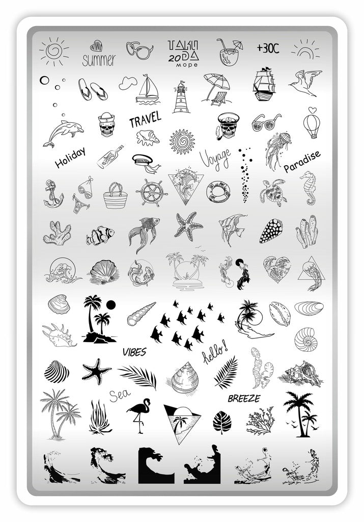 Placa de Stamping TakiDa N° 20 – con Hoja Demo