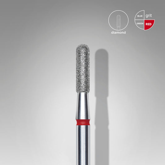 Fresa Diamantada Cilindro Roja Staleks Ø2,3mm
