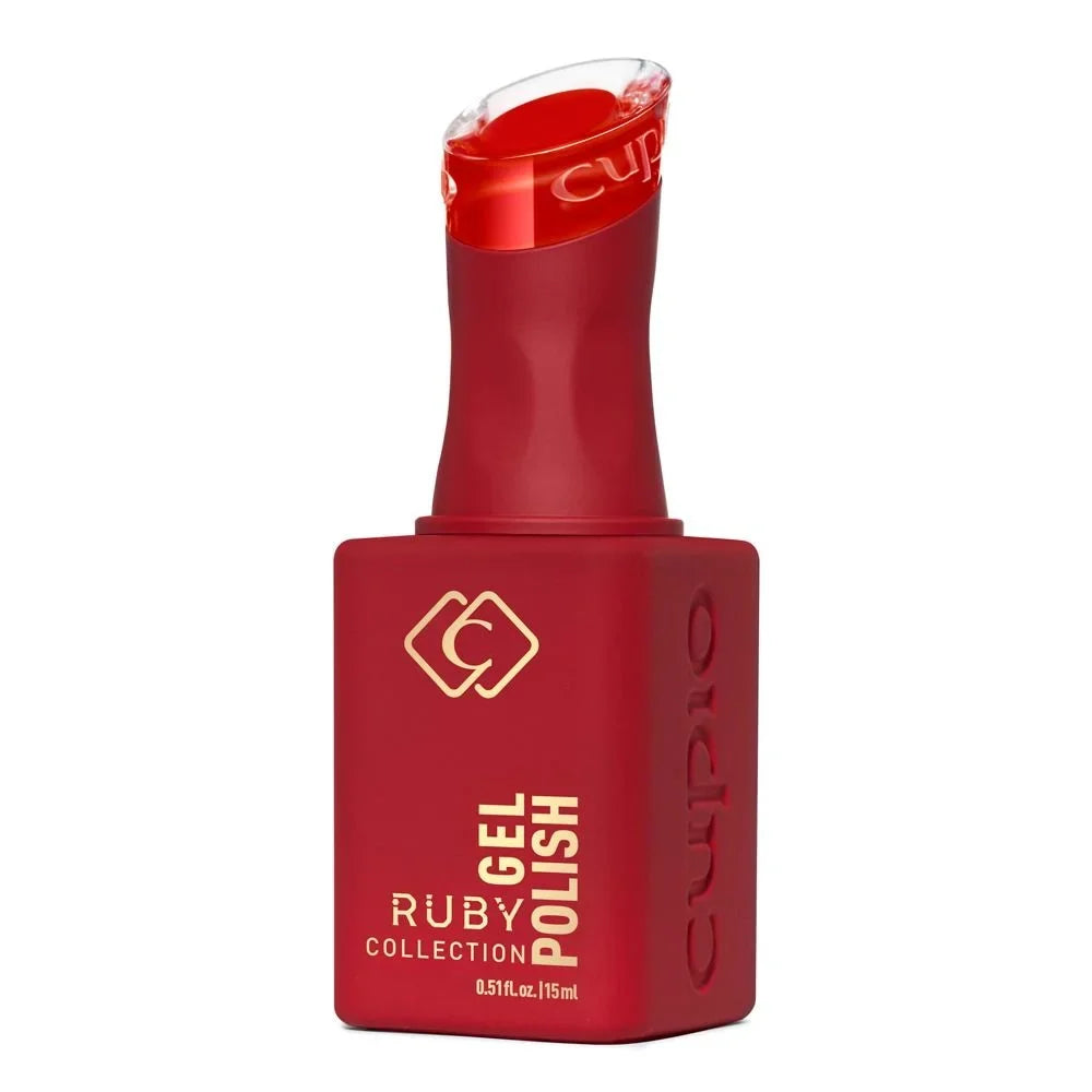 Esmalte Semipermanente Cupio Ruby - CHILLI RED 15ml - imagen 2