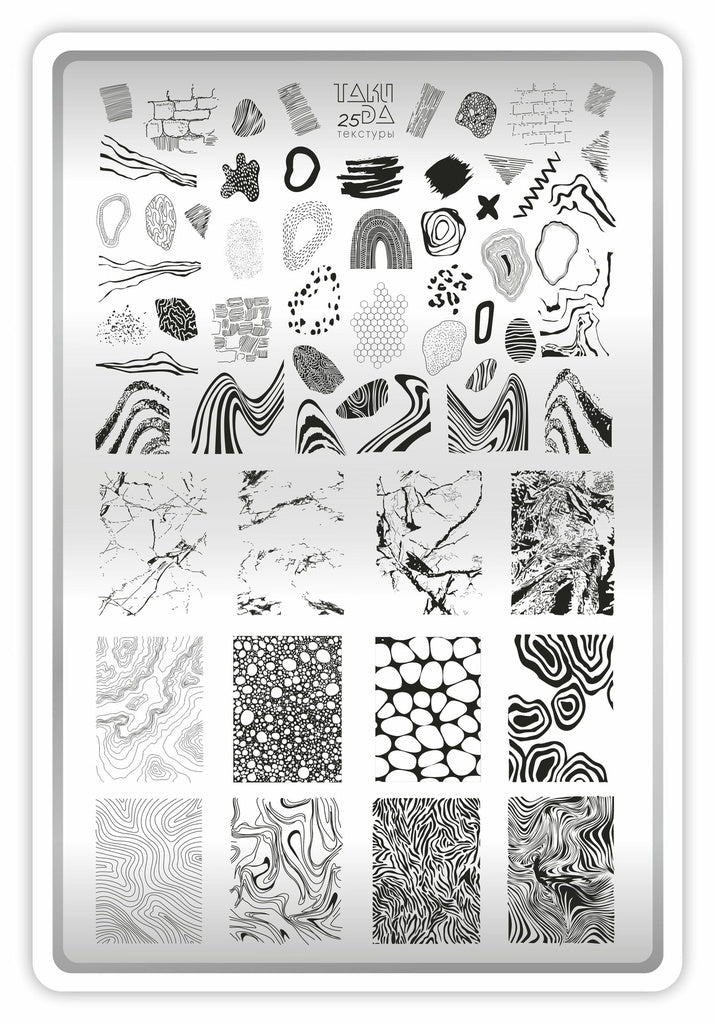 Placa de Stamping TakiDa N° 25 – con Hoja Demo