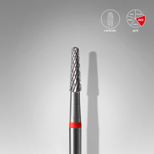 Fresa Carburo Cono Rojo Staleks Ø2,3mm