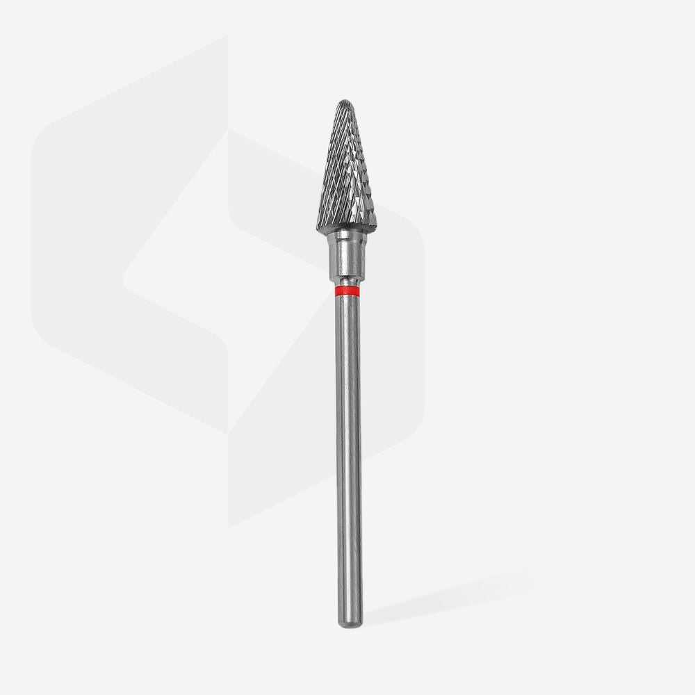 Fresa Carburo Cono Rojo Staleks Ø6mm