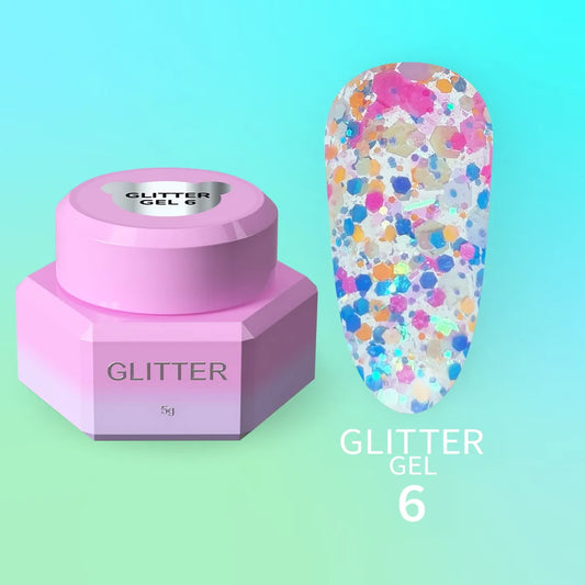 You Are Cute Glitter Gel nr6 5ml