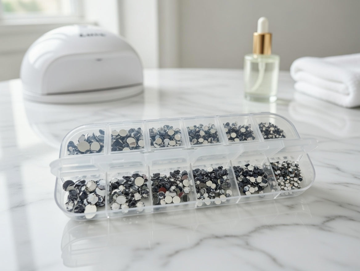BSHOPNAILS Micro Diamantes Plata