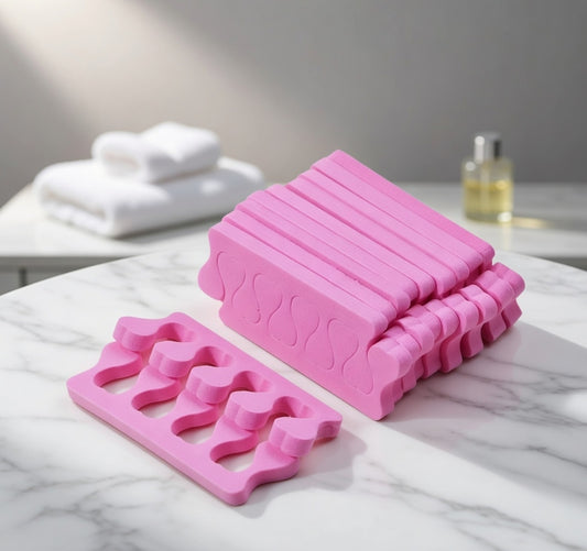 BSHOPNAILS Separadores Pedicura Fucsia 30pcs