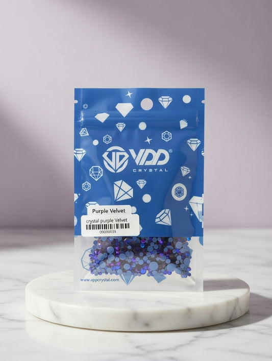 BSHOPNAILS Crystal Purple Velvet