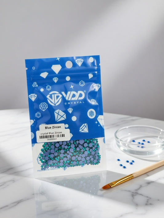 BSHOPNAILS Crystal Blue Zircon