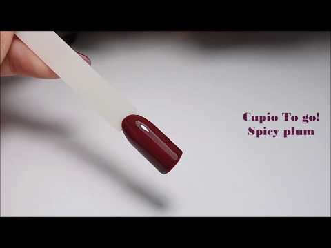 Esmalte Semipermanente Cupio The One - SPICY PLUM 15ml - imagen 7