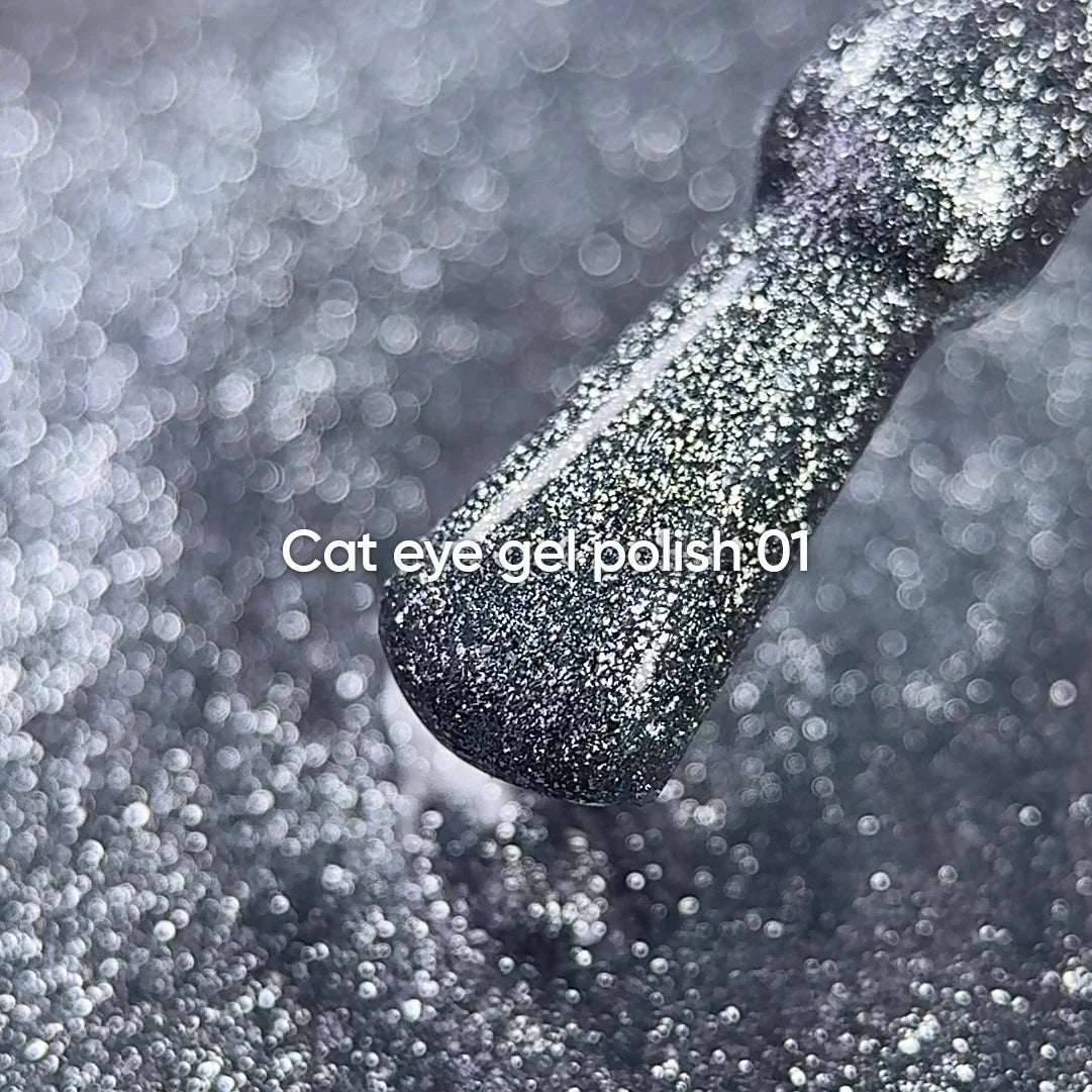 Esmalte Cat Eye Korean Nails of the Day #01